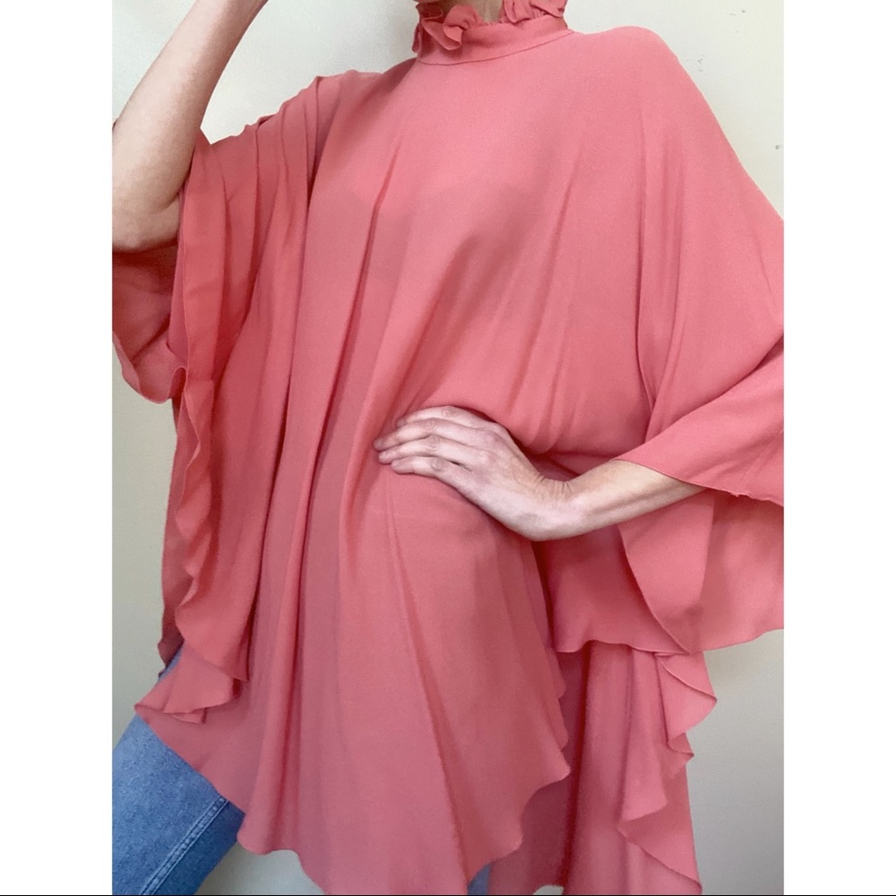 GIAMBATTISTA VALLI Kimono Sleeve Blouse large - Picture 6 of 16